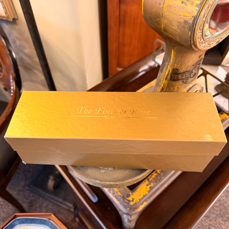 Forever Rose: Enamel and Gold