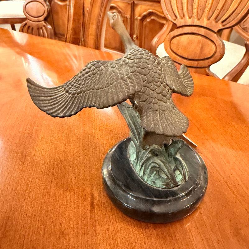 Statue Brass Goose