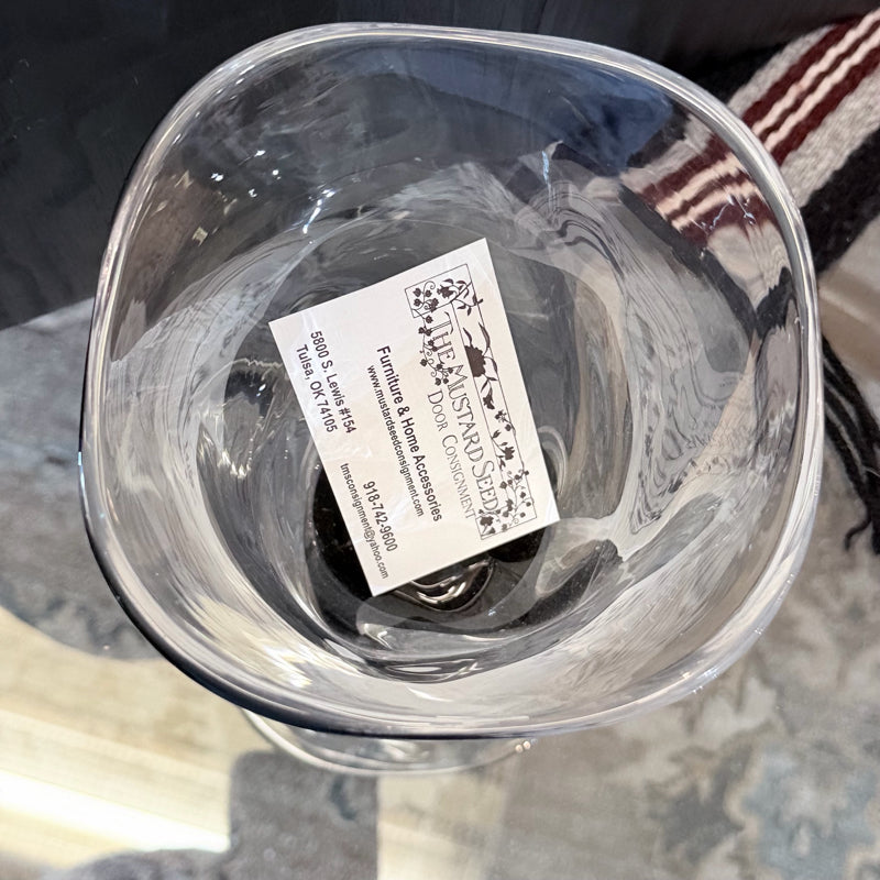 Vintage Art Deco Crystal Vase Orrefors