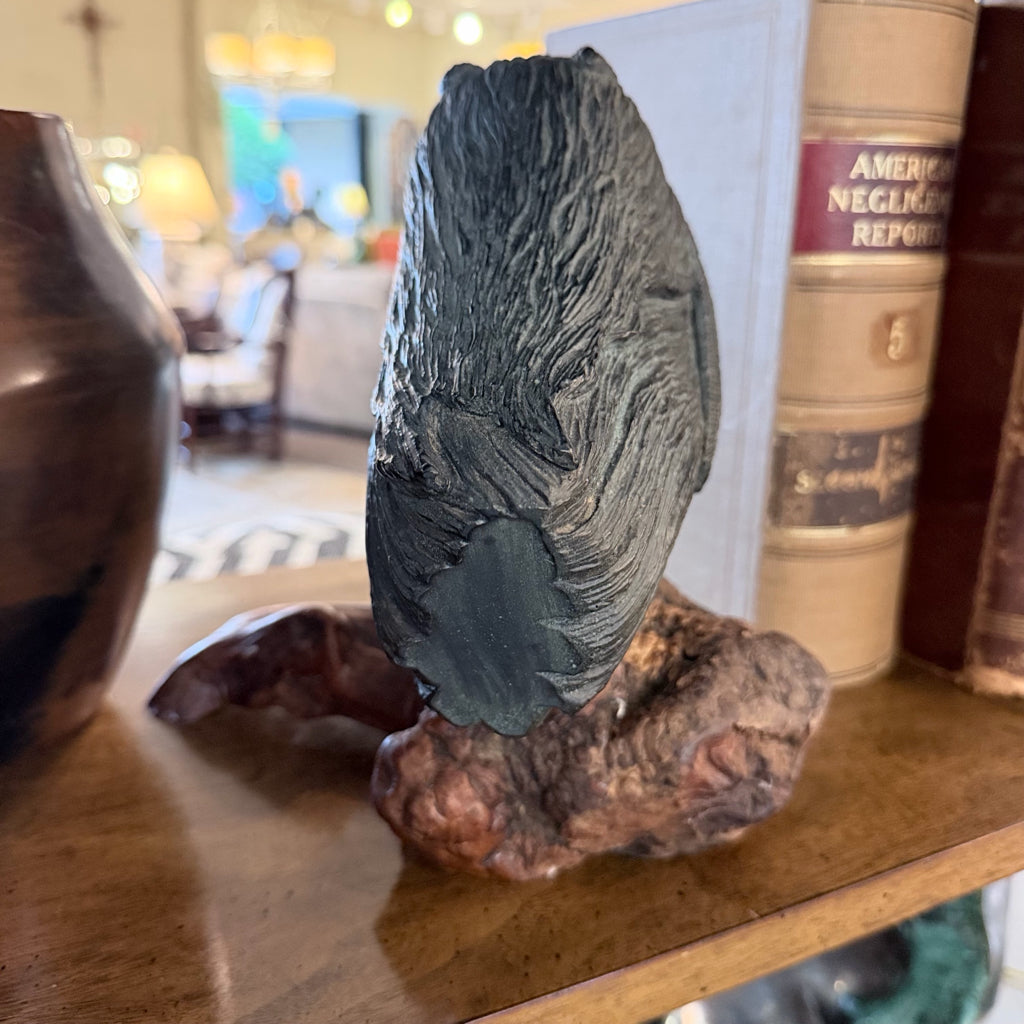 Sculpture Native Bust R. Schroder 1993