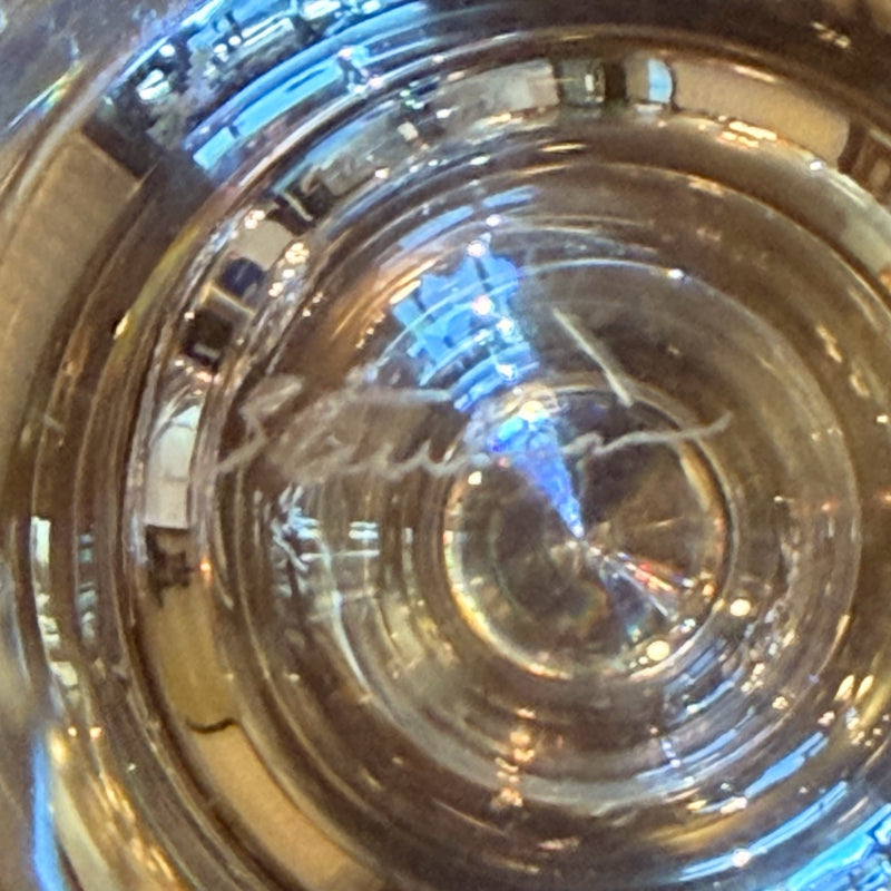 Stueben Glass Candleholders