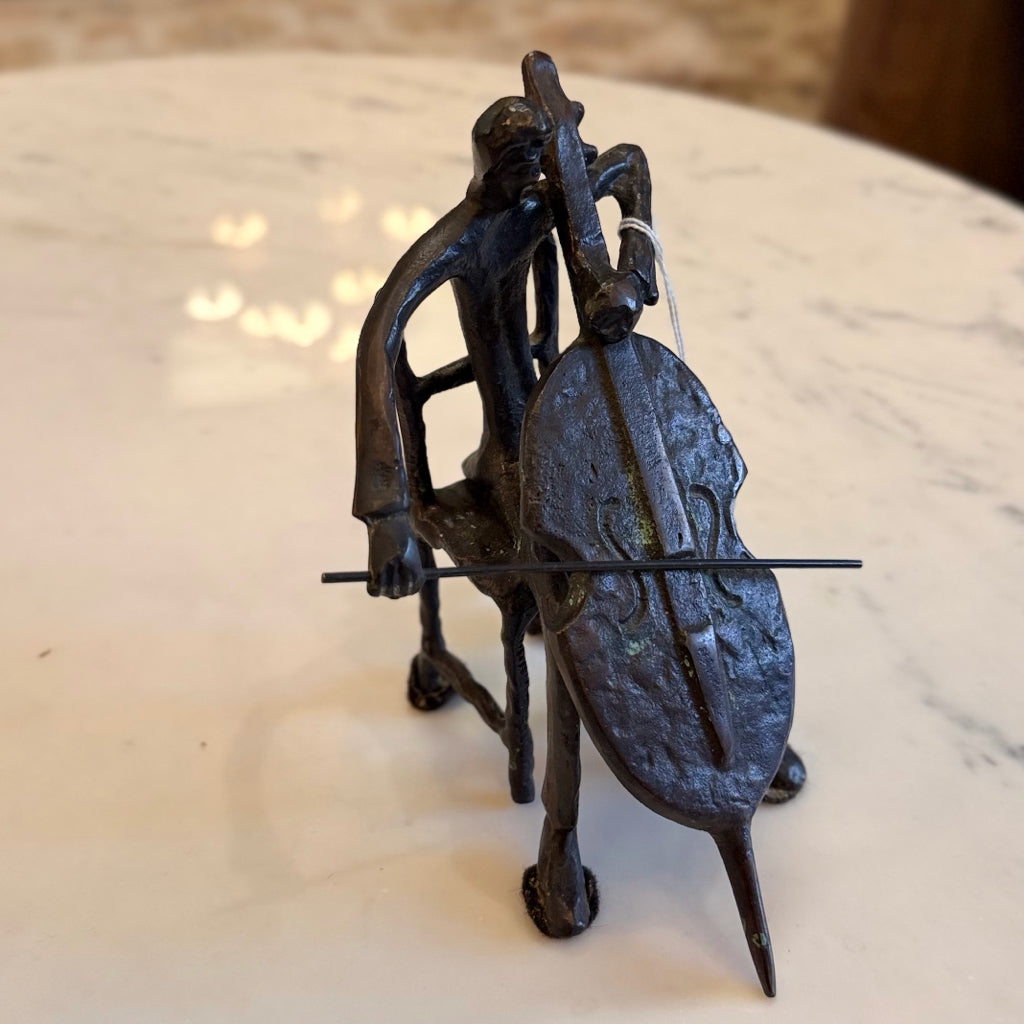 Bronze Smelt Mod Jazz Trio Statues