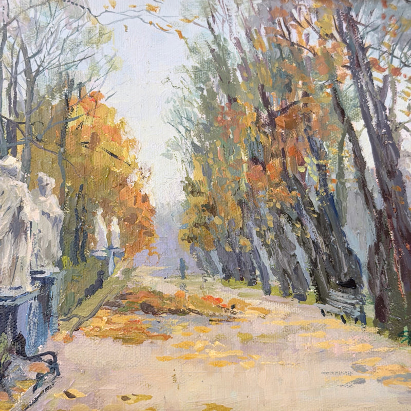 Original Art Garden Path