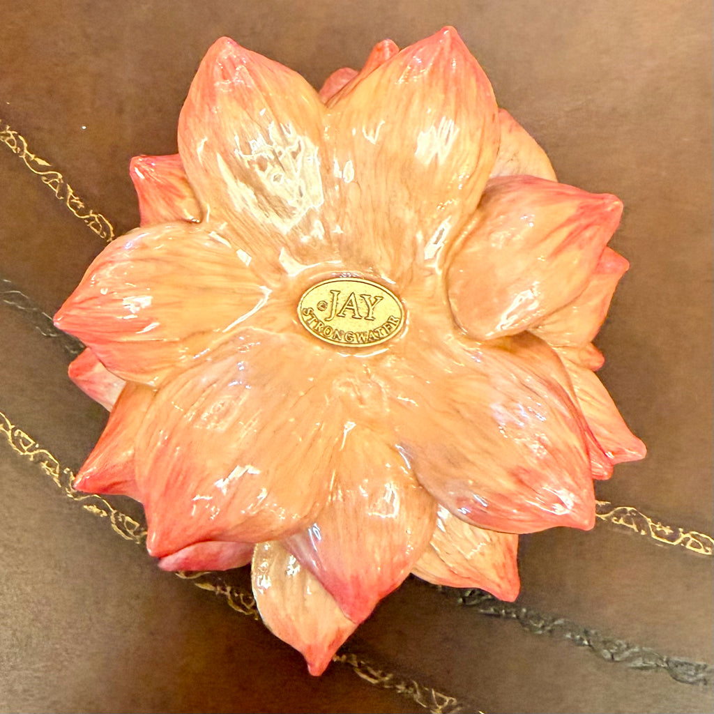 Art Sculpture Dahlia Bloom by Jay Strongwater