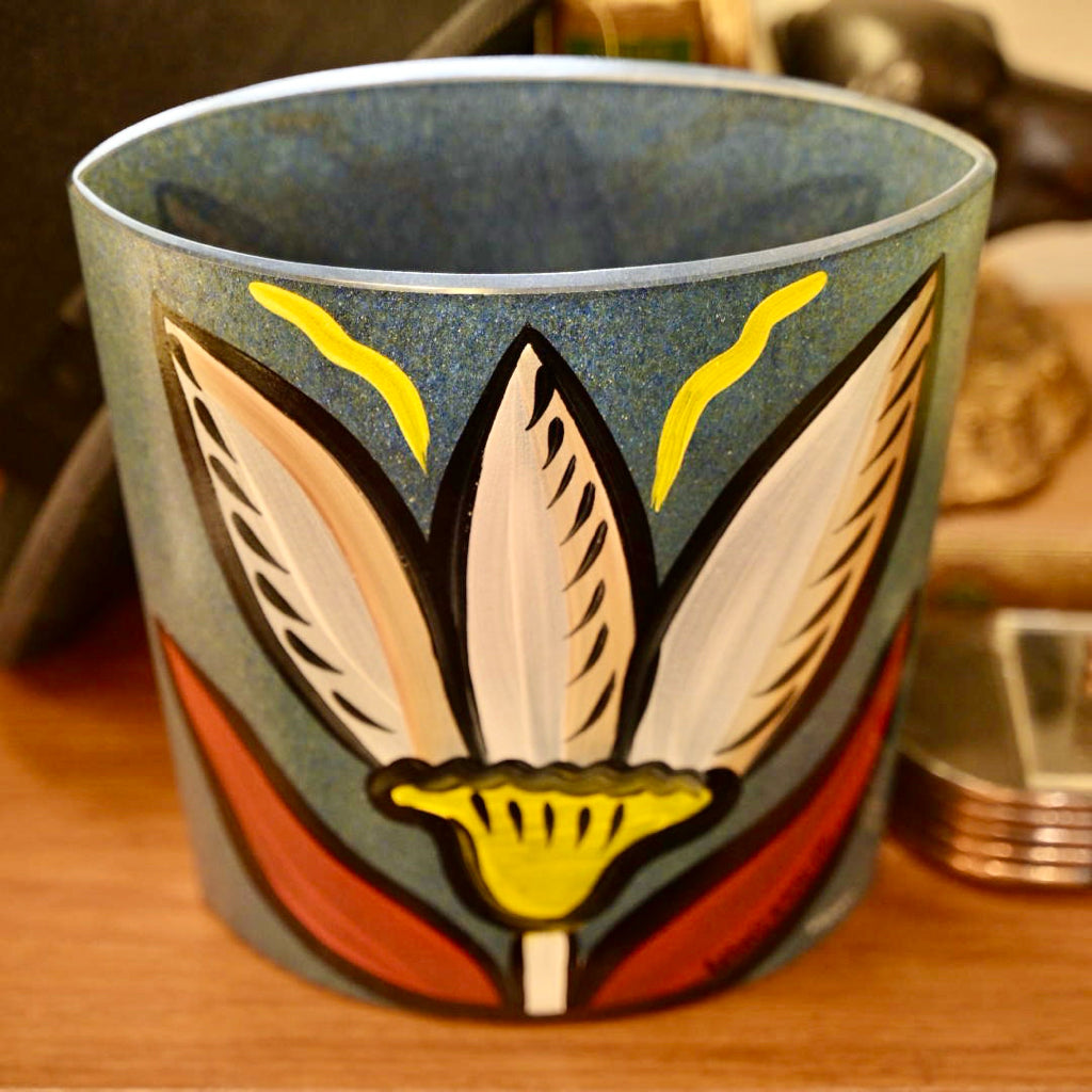 K. Boda Vase 1997 Moonflower Series