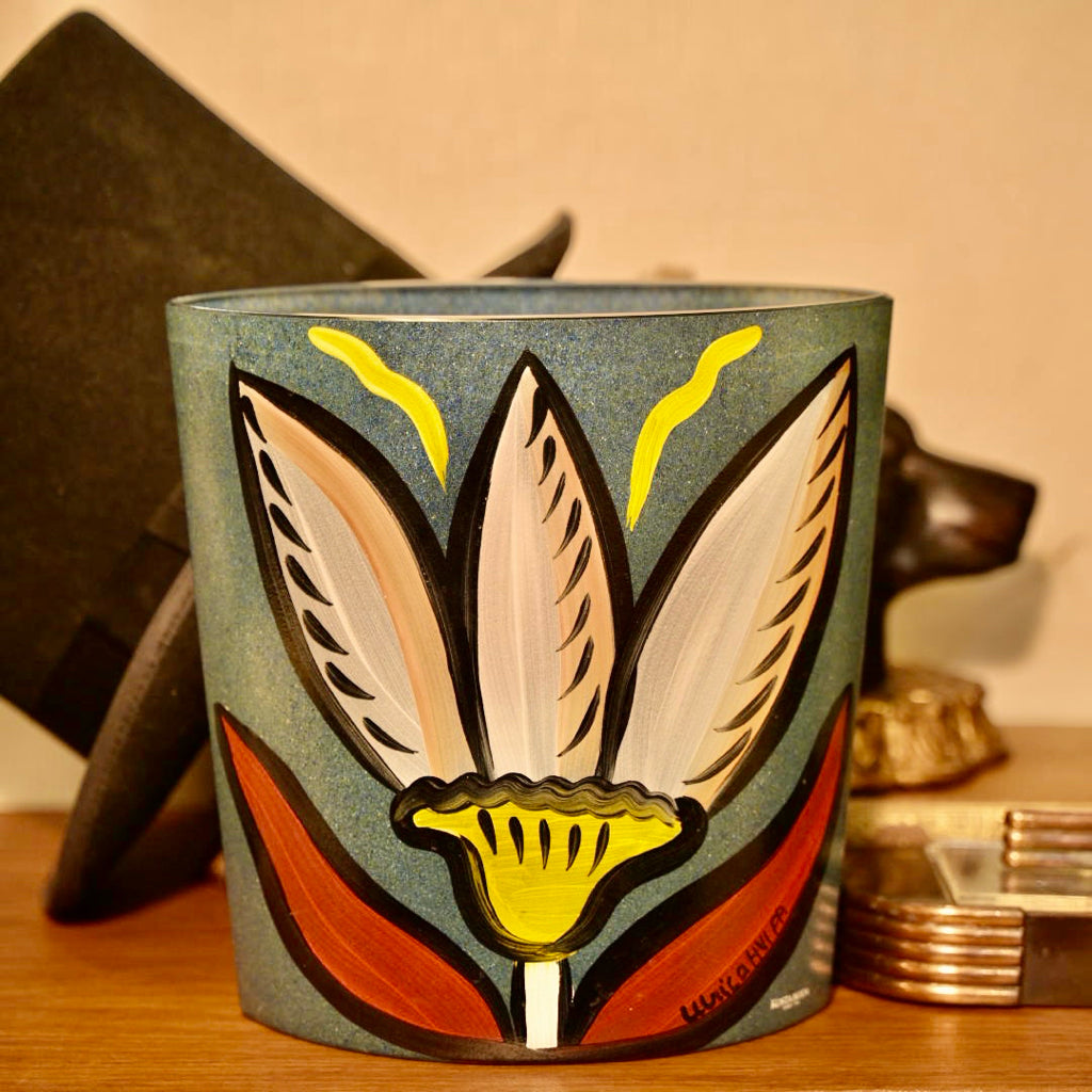 K. Boda Vase 1997 Moonflower Series