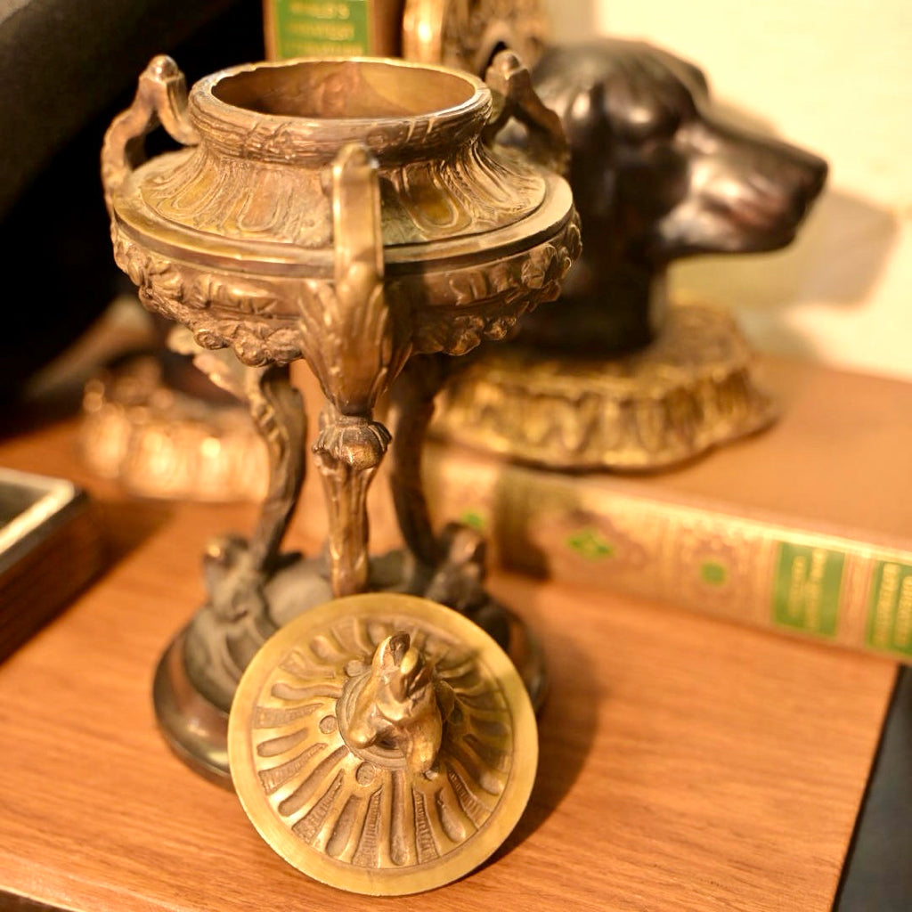 Antique Incense Carrier