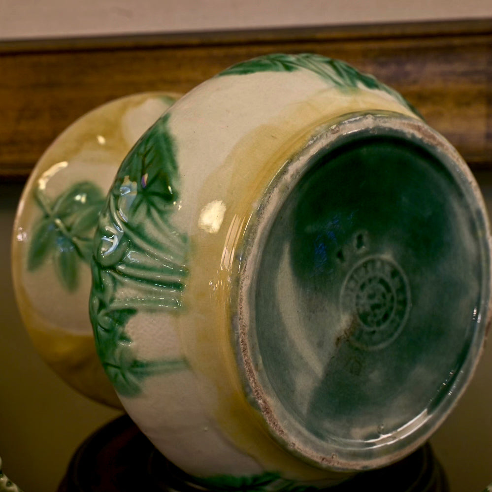 Antique Majolica Vase