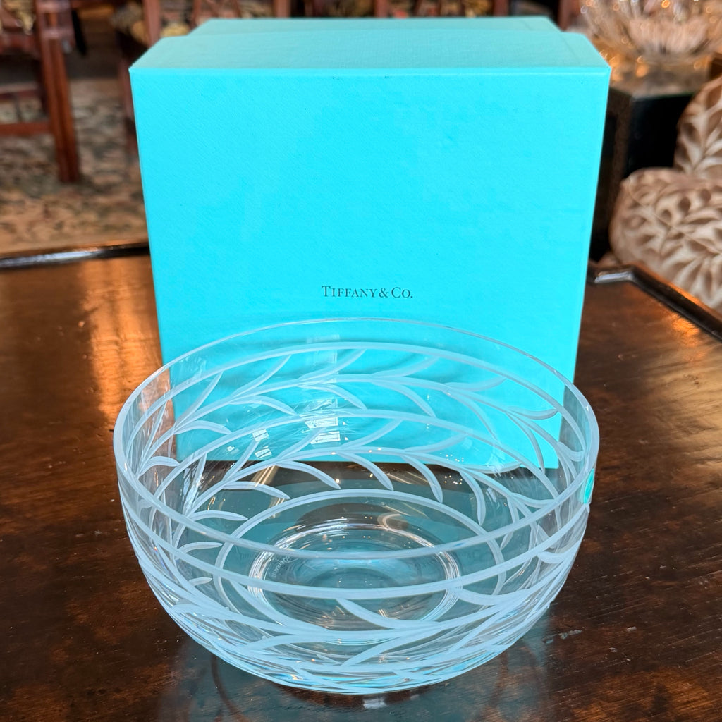 Large Tiffany & Company Crystal Bowl