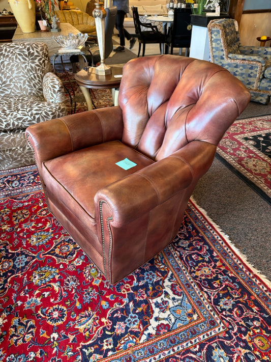 Chair, Club American Leather