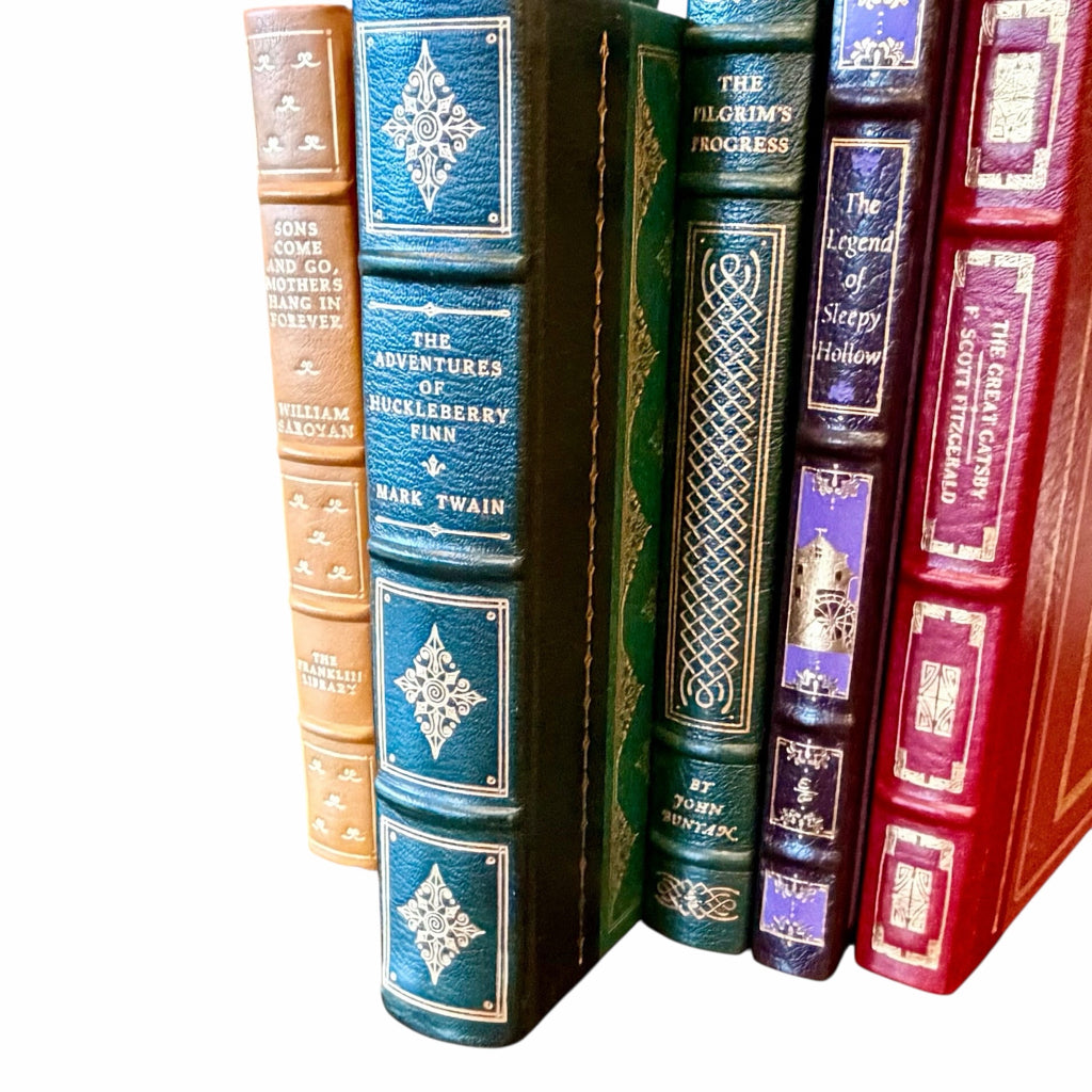 Franklin Library Press Book Adventures of Huckleberry Finn