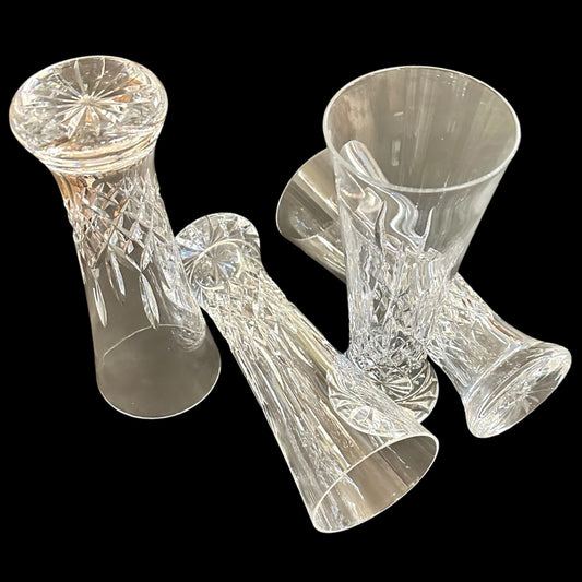 Waterford Crystal Pilsner Glasses Set 4