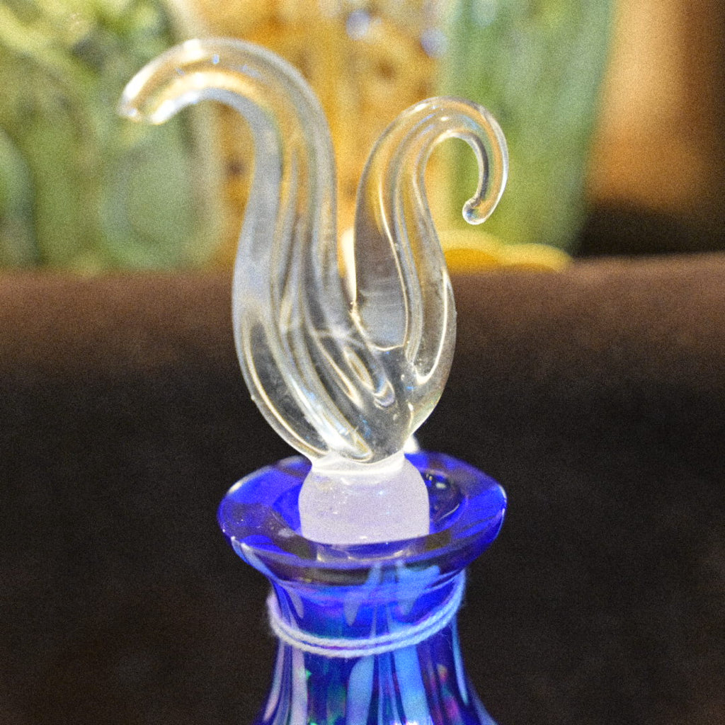 Vintage Art Glass Perfume Bottle