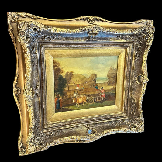 Oil Painting On Board