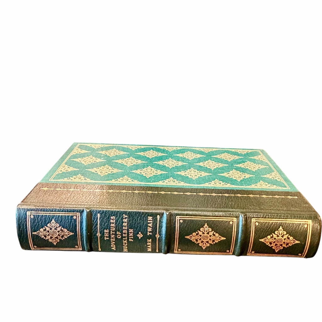 Franklin Library Press Book Adventures of Huckleberry Finn