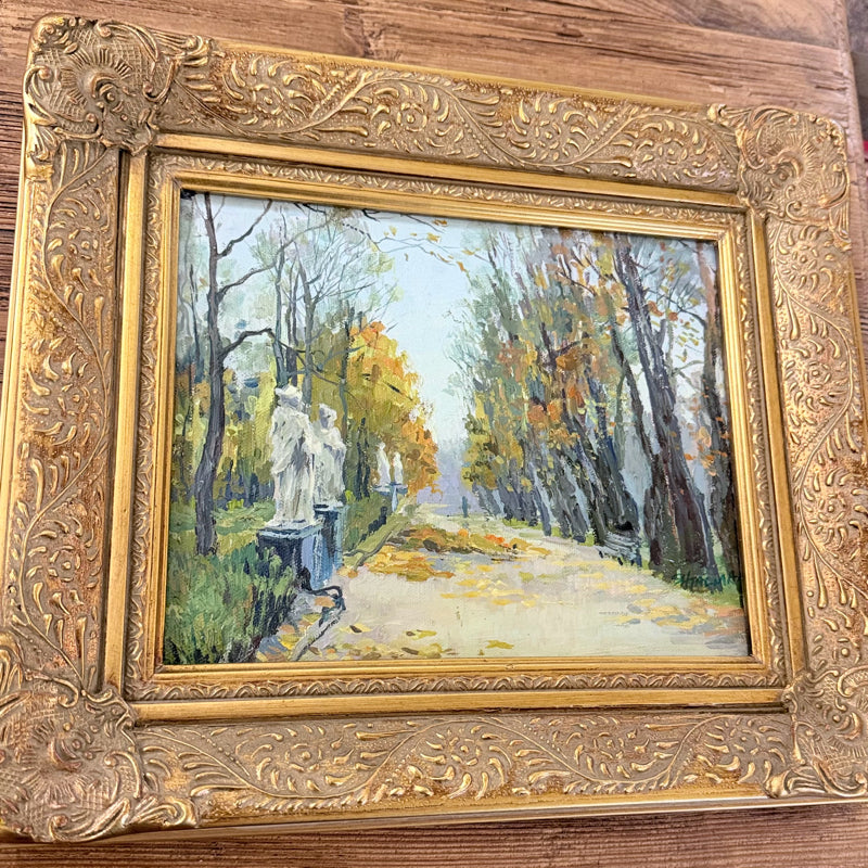 Original Art Garden Path