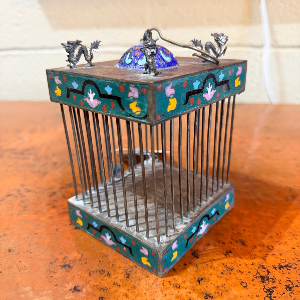 Antique Chinese Cricket / Mantis Cage