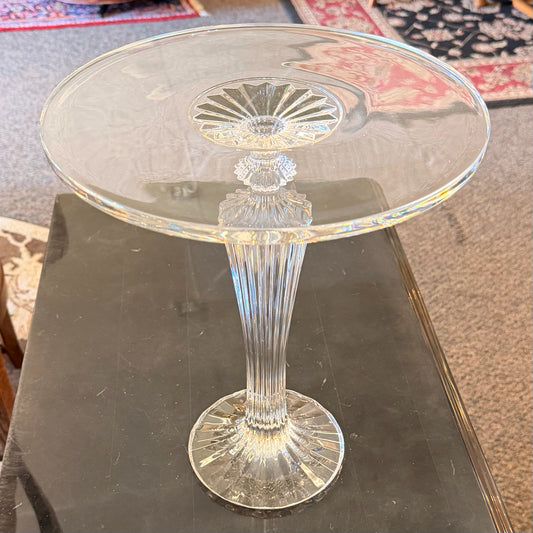 Crystal Cake Stand Bacarrat Mille Nuits Collection