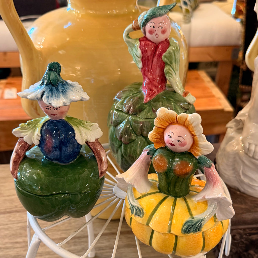Flower Pixie Trinket Jars