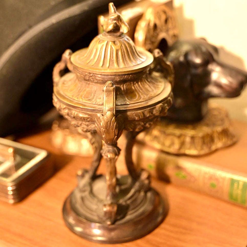 Antique Incense Carrier