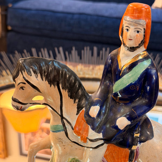 Antique Staffordshire Statue