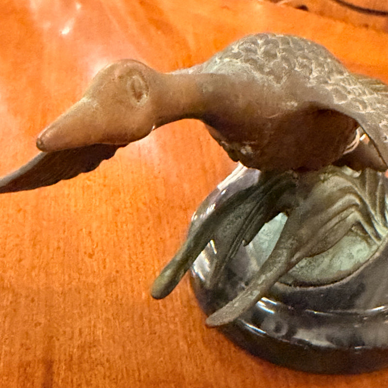 Statue Brass Goose