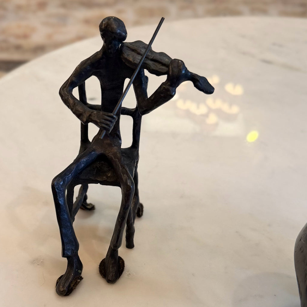 Bronze Smelt Mod Jazz Trio Statues