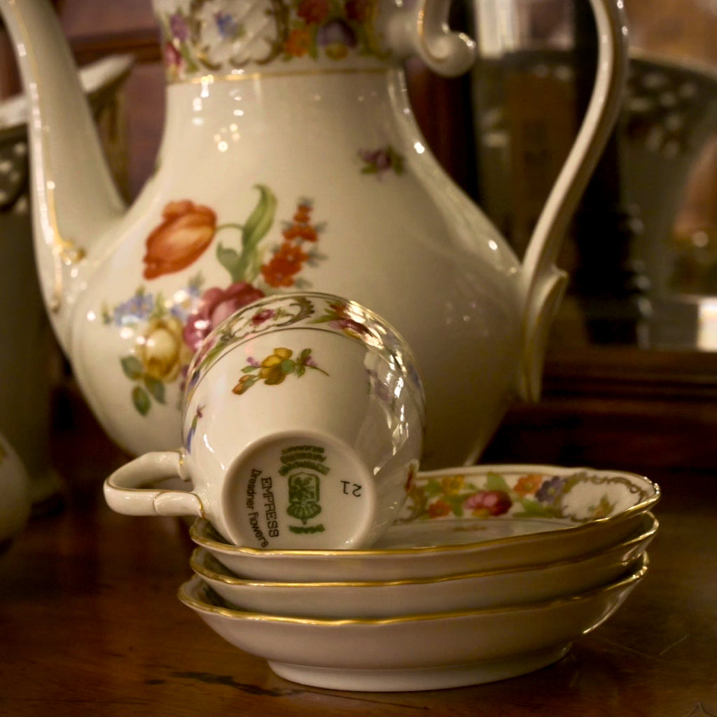 Vintage Bone China Tea Set