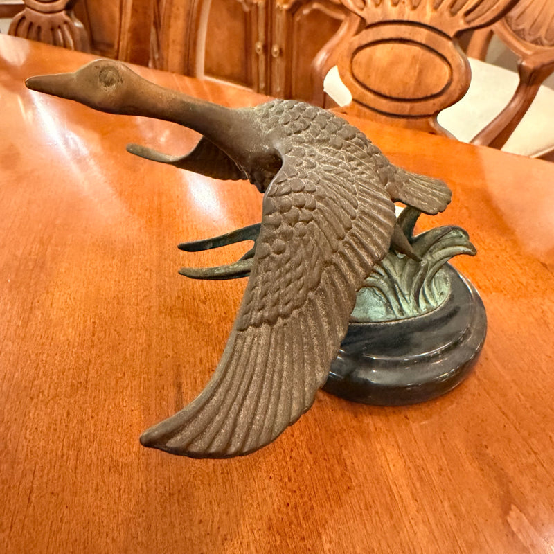 Statue Brass Goose