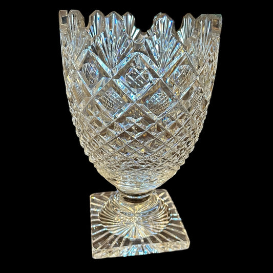 Master Cut Irish Waterford Crystal Vase