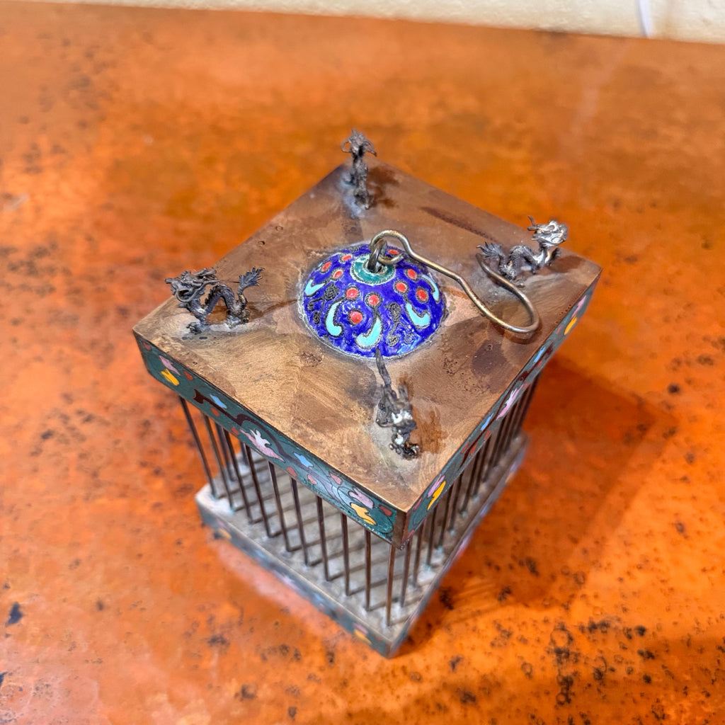 Antique Chinese Cricket / Mantis Cage