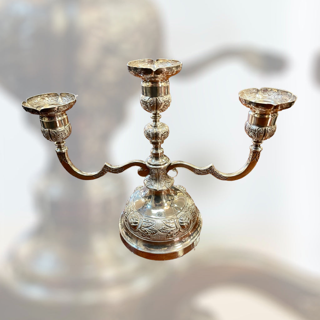 Sanborn Sterling Silver Candelabras